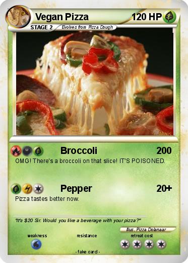 Pokemon Vegan Pizza