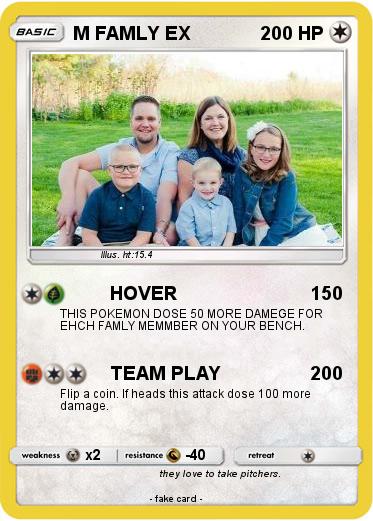 Pokemon M FAMLY EX