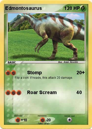 Pokemon Edmontosaurus