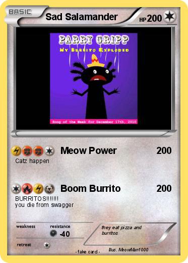 Pokemon Sad Salamander