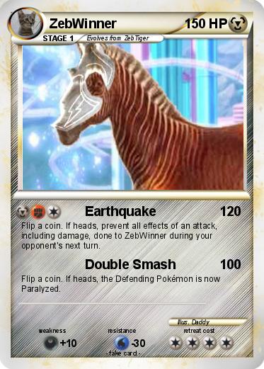 Pokemon ZebWinner