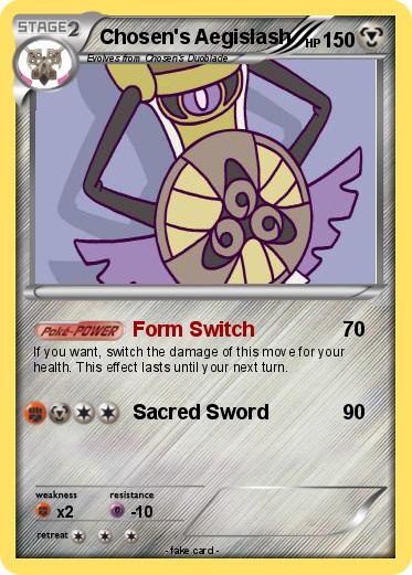 Pokemon Chosen's Aegislash