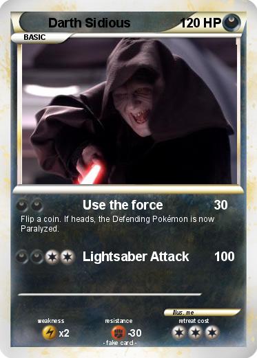 Pokemon Darth Sidious