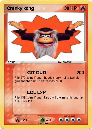 Pokemon Crenky kang