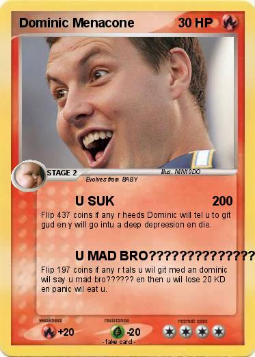 Pokemon Dominic Menacone