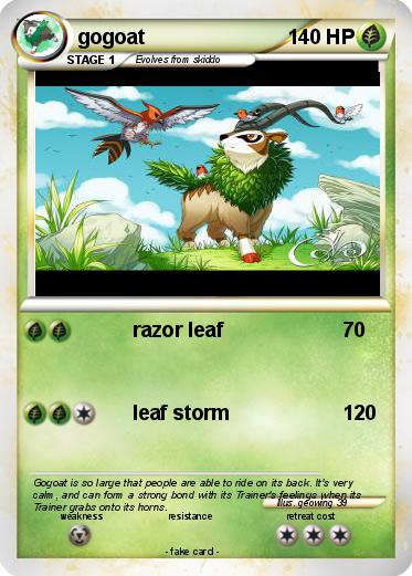 Pokemon gogoat