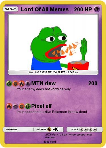 Pokemon Lord Of All Memes