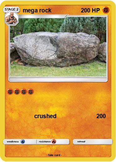 Pokemon mega rock