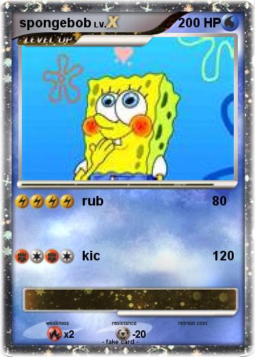Pokemon spongebob