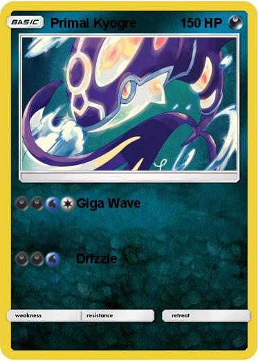 Pokemon Primal Kyogre
