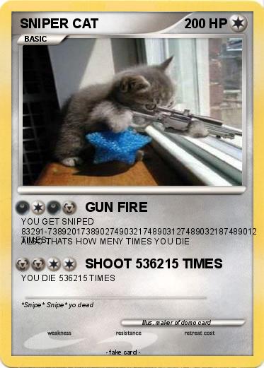 Pokemon SNIPER CAT