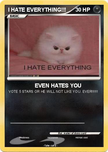 Pokemon I HATE EVERYTHING!!!