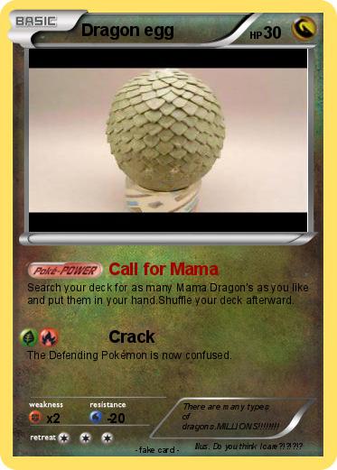 Pokemon Dragon egg