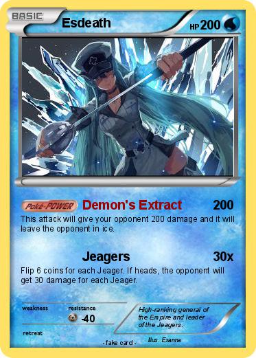 Pokemon Esdeath