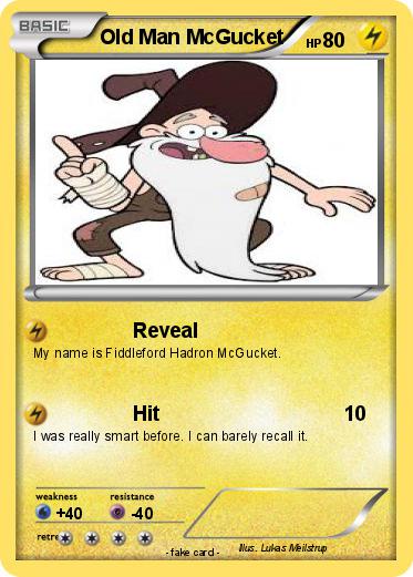 Pokemon Old Man McGucket