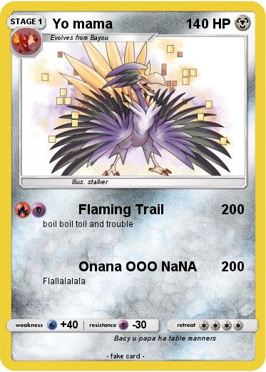 Pokemon Yo mama