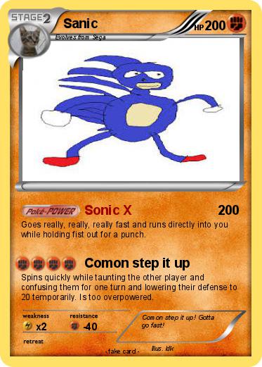 Pokemon Sanic