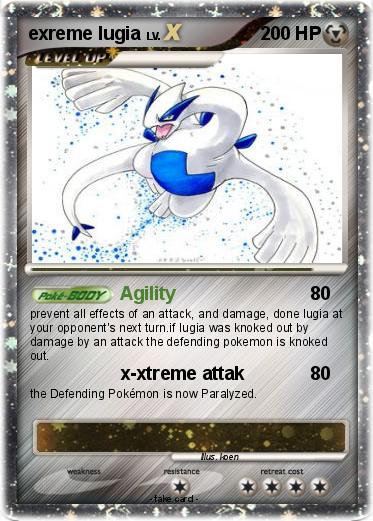 Pokemon exreme lugia