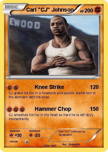 Pokemon Carl "CJ" Johnson