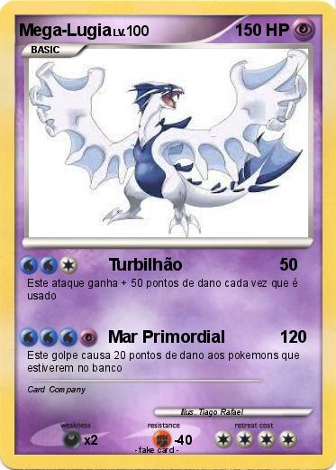Pokemon Mega-Lugia