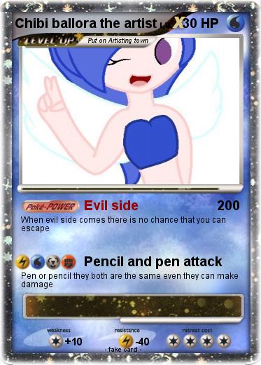 Pokemon Chibi ballora the artist