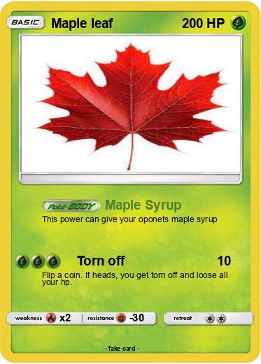 Pokemon Maple leaf