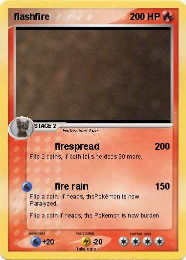 Pokemon flashfire