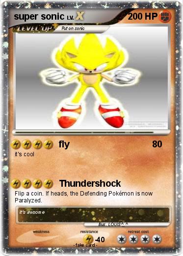 Pokemon super sonic