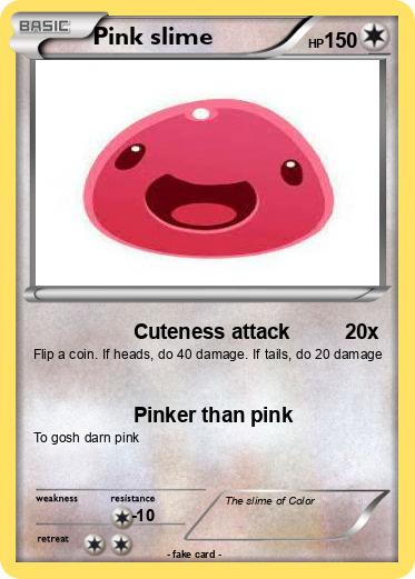 Pokemon Pink slime