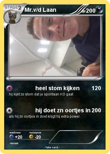 Pokemon Mr.v/d Laan
