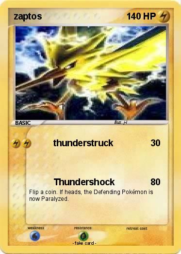 Pokemon zaptos