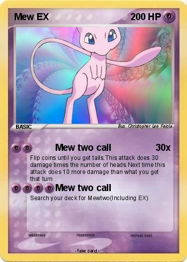 Pokemon Mew EX