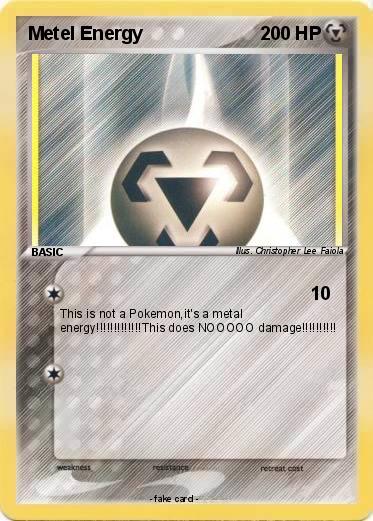Pokemon Metel Energy