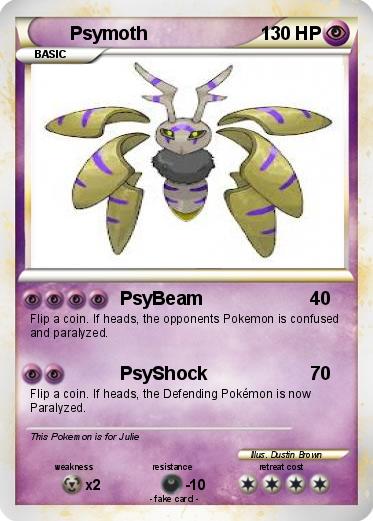 Pokemon Psymoth