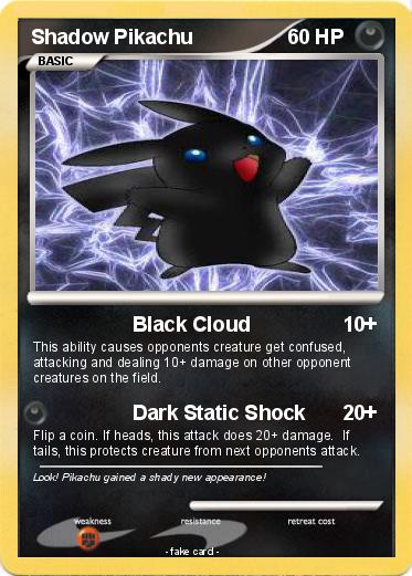 Pokemon Shadow Pikachu