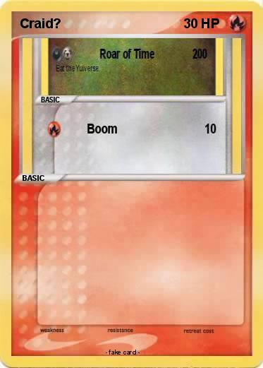 Pokemon Craid?