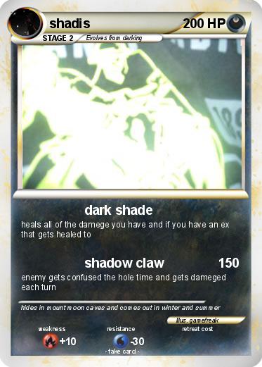 Pokemon shadis