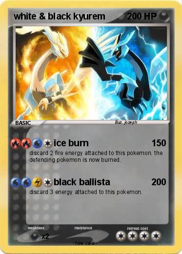 Pokemon white & black kyurem