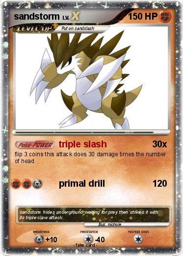 Pokemon sandstorm