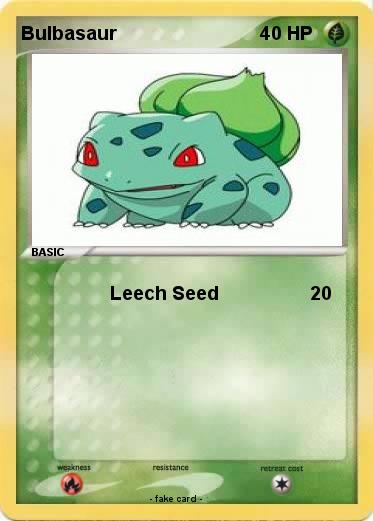 Pokemon Bulbasaur