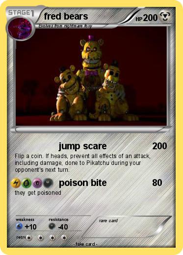 Pokemon fred bears