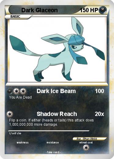 Pokemon Dark Glaceon