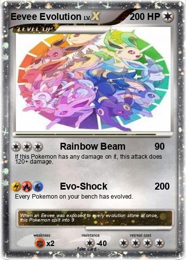 Pokemon Eevee Evolution