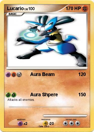 Pokemon Lucario