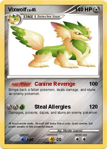 Pokemon Vixwolf