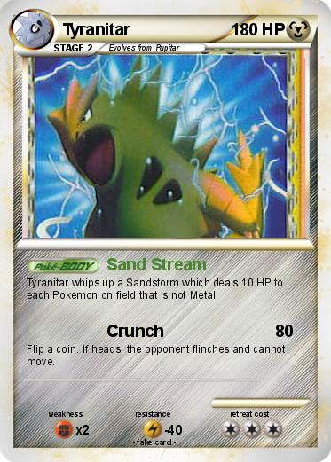 Pokemon Tyranitar