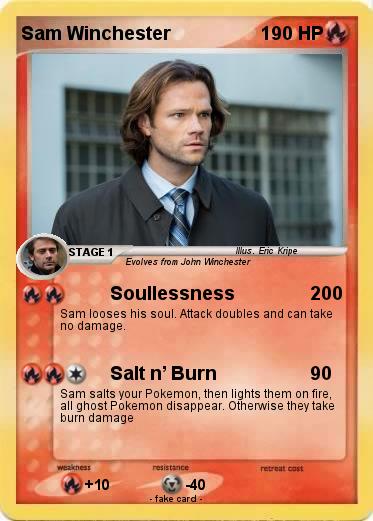 Pokemon Sam Winchester