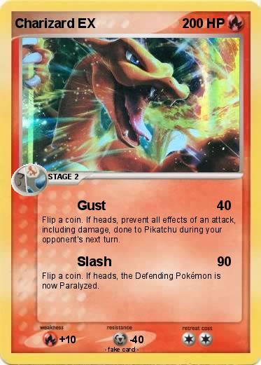 Pokemon Charizard EX