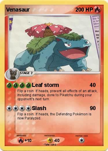 Pokemon Venasaur