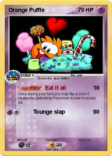 Pokemon Orange Puffle